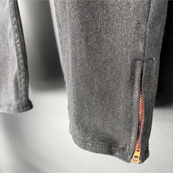 Apple Bottoms Women's Low-Rise Black Denim Jeans Size 12 Y2k Skinny - Picture 3 of 10